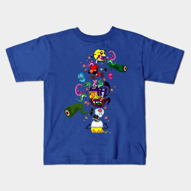 GAMES Kids T-Shirt by mrglobp